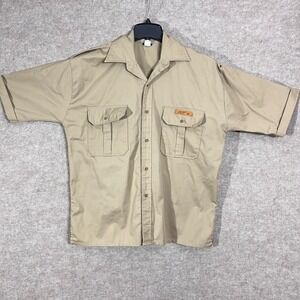 Vintage Indiana Jones Last Crusade COOPER Shirt Pepsi Promo XL USA Camp Shirt